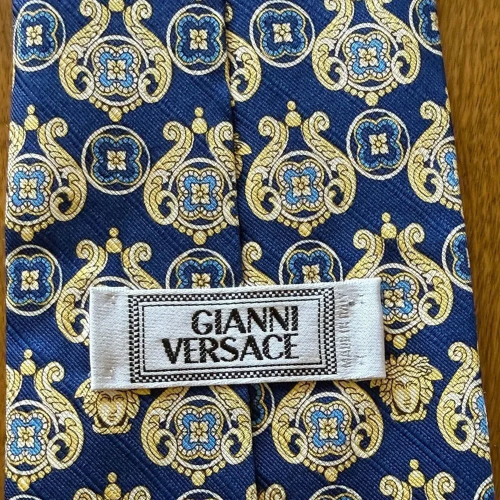 Gianni Versace silk tie